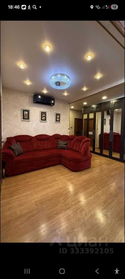 3-комнатная квартира, 74,9 м²