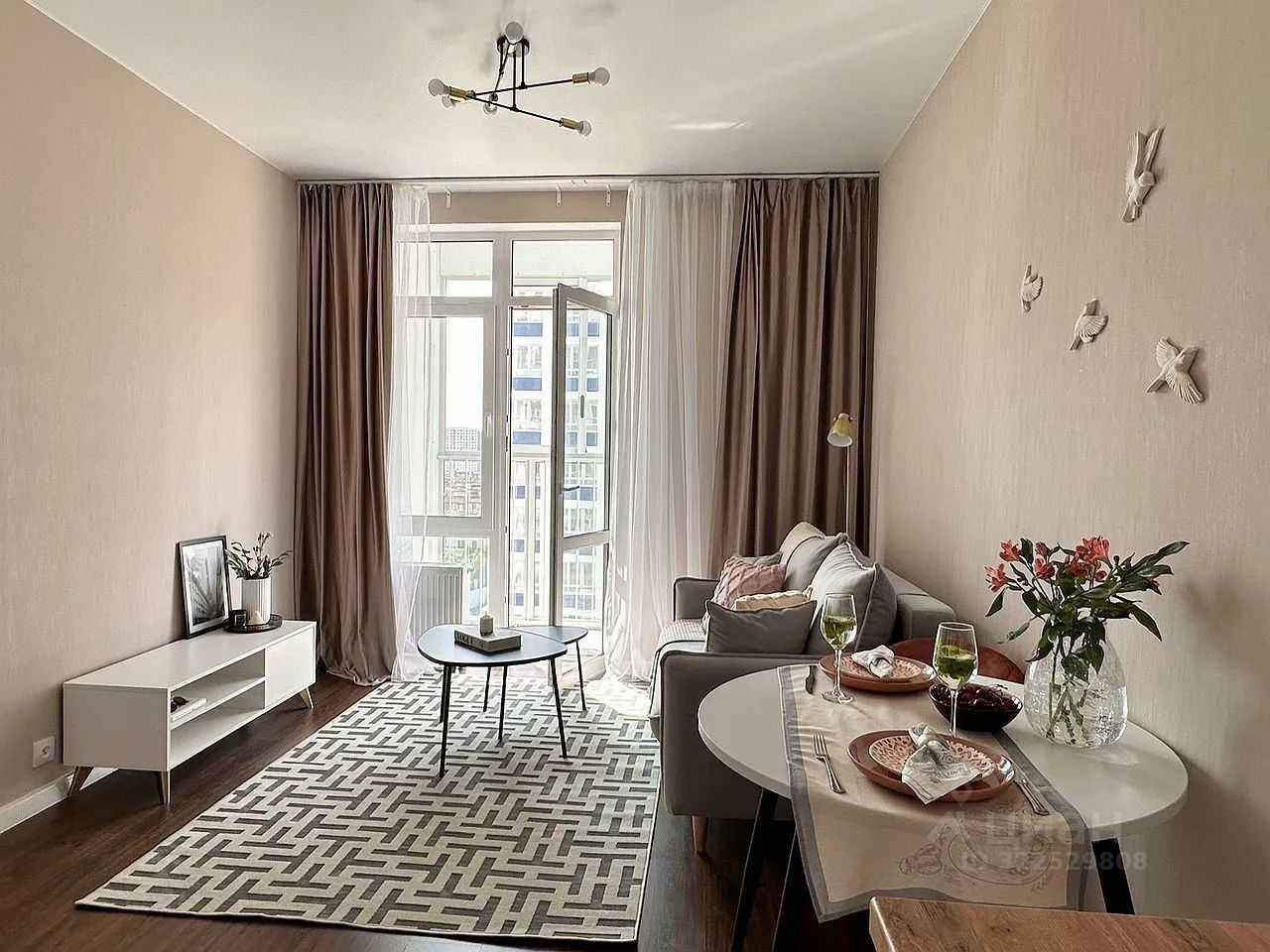 2-комнатная квартира, 45 м² — фотография 3