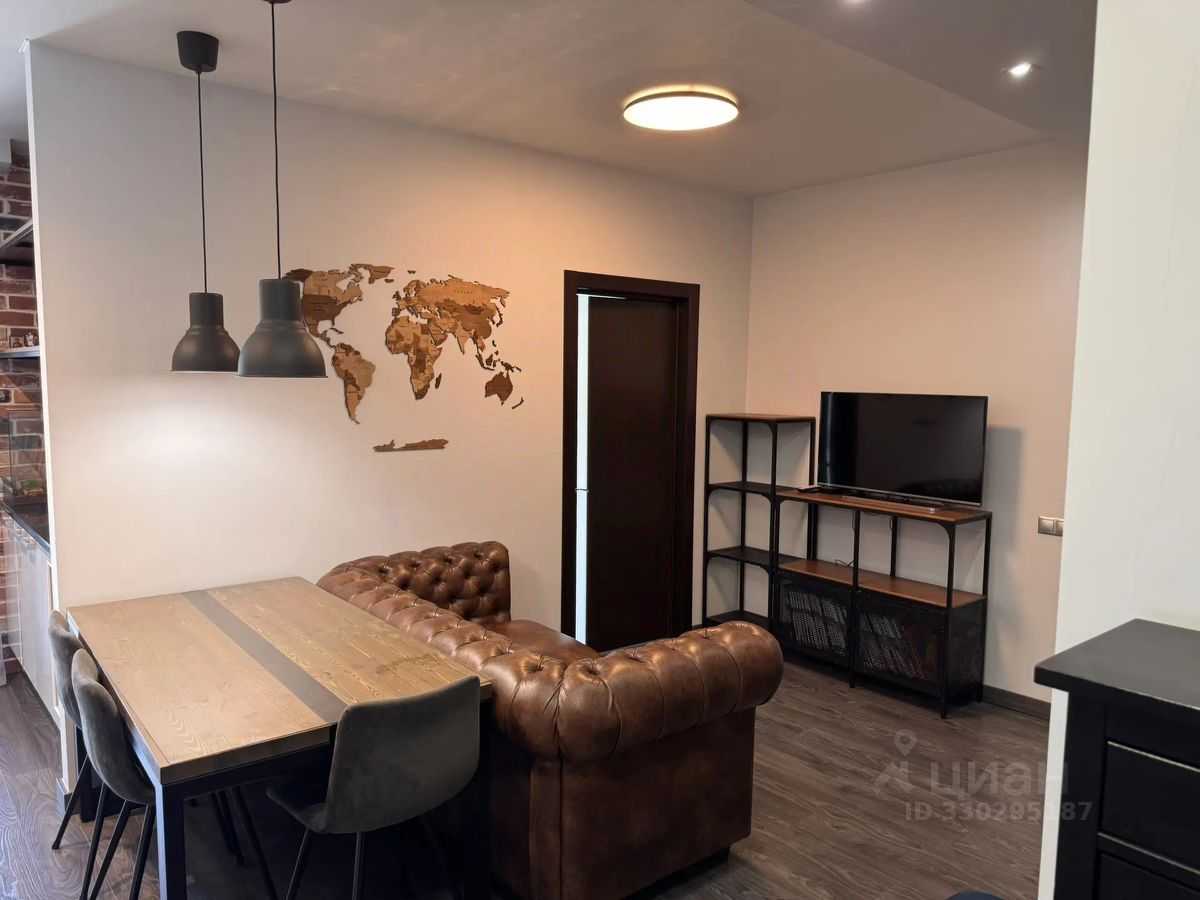 2-комнатная квартира, 54 м² — фотография 2