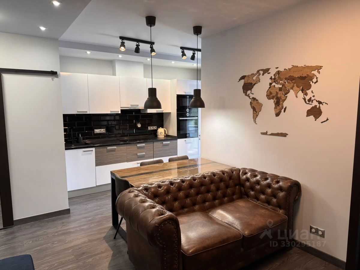 2-комнатная квартира, 54 м²