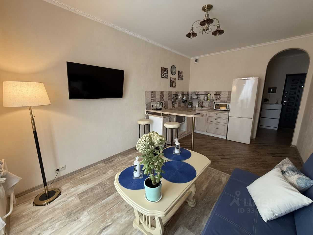 1-комнатная квартира, 38 м² — фотография 3