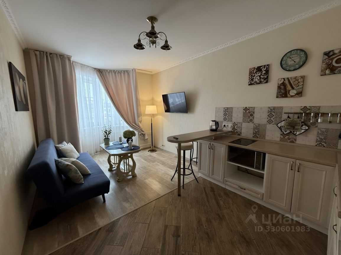 1-комнатная квартира, 38 м²