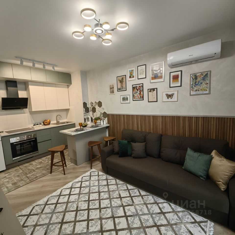 1-комнатная квартира, 38 м² — фотография 2
