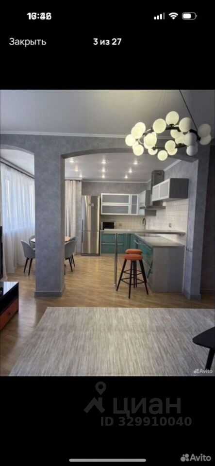 3-комнатная квартира, 87 м² — фотография 2