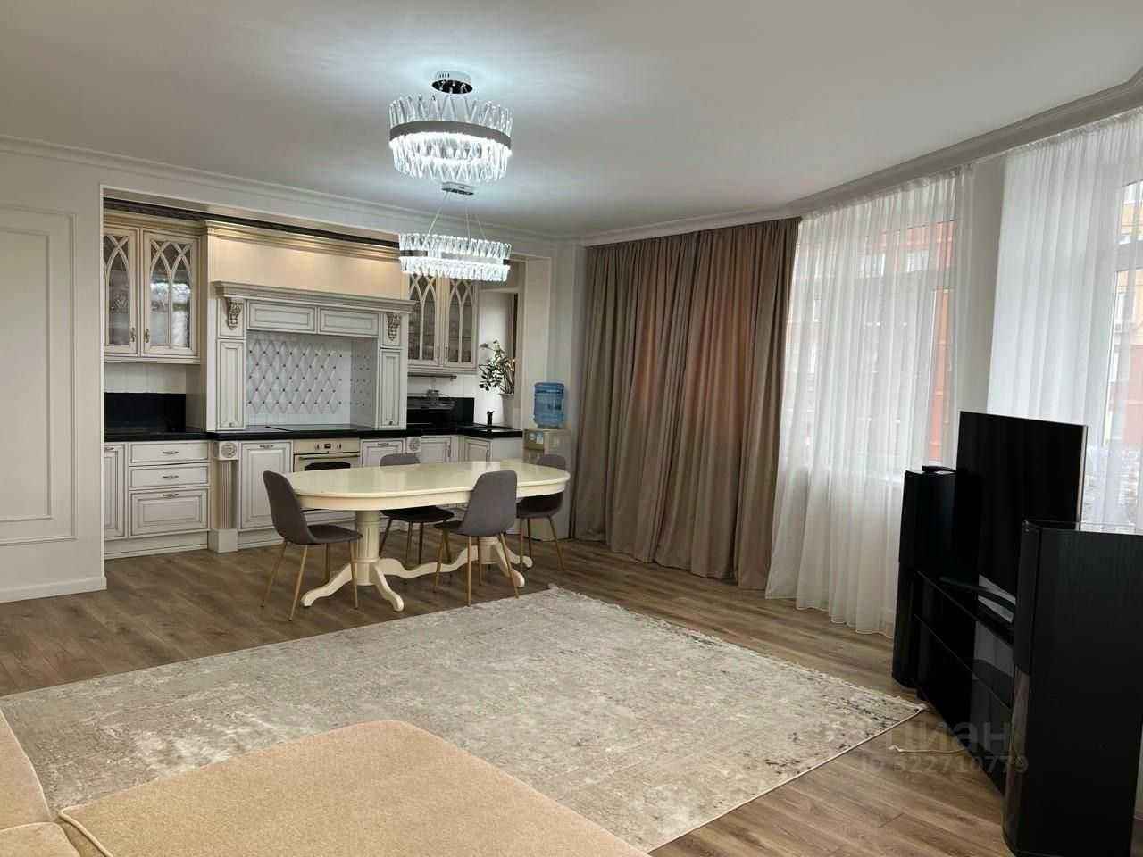 3-комнатная квартира, 120 м²