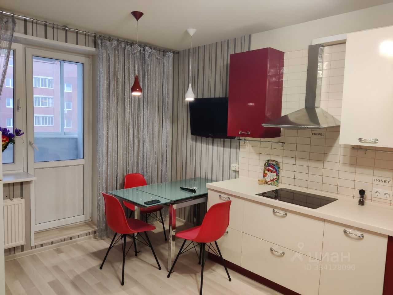 1-комнатная квартира, 58 м²