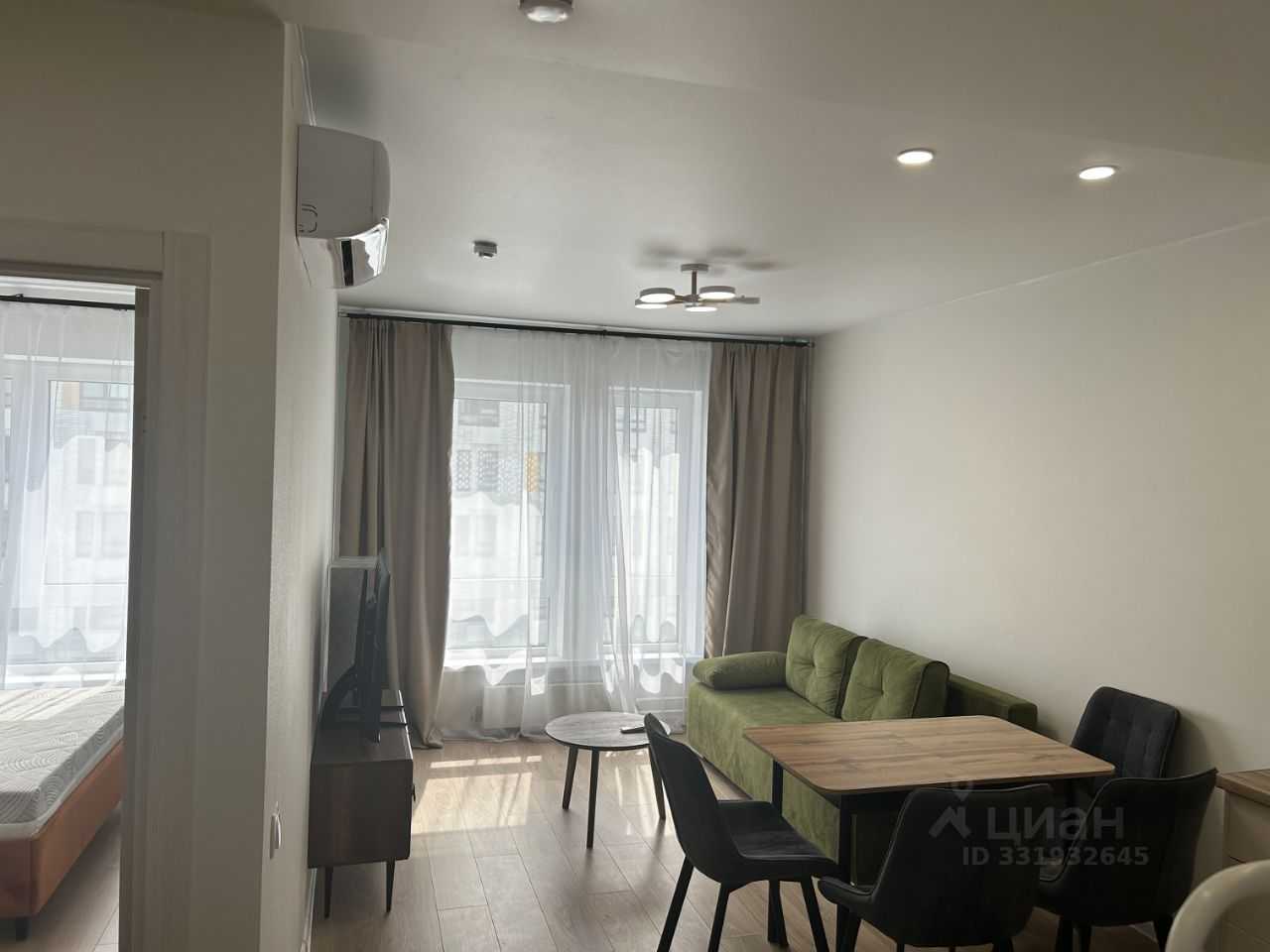 2-комнатная квартира, 36 м² — фотография 2
