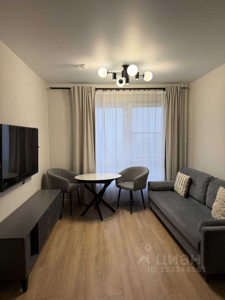 2-комнатная квартира, 43,6 м²