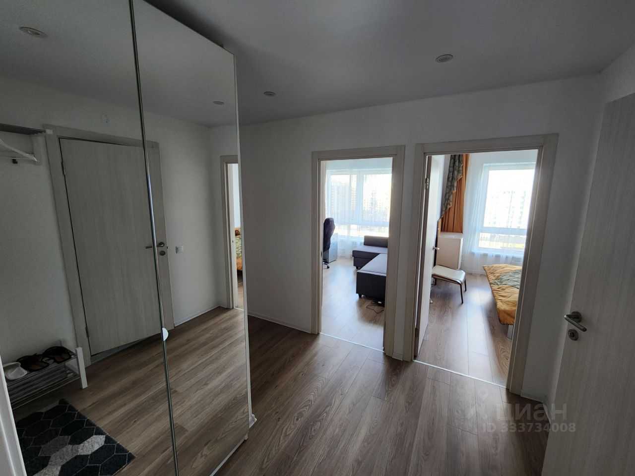 3-комнатная квартира, 57,3 м² — фотография 3