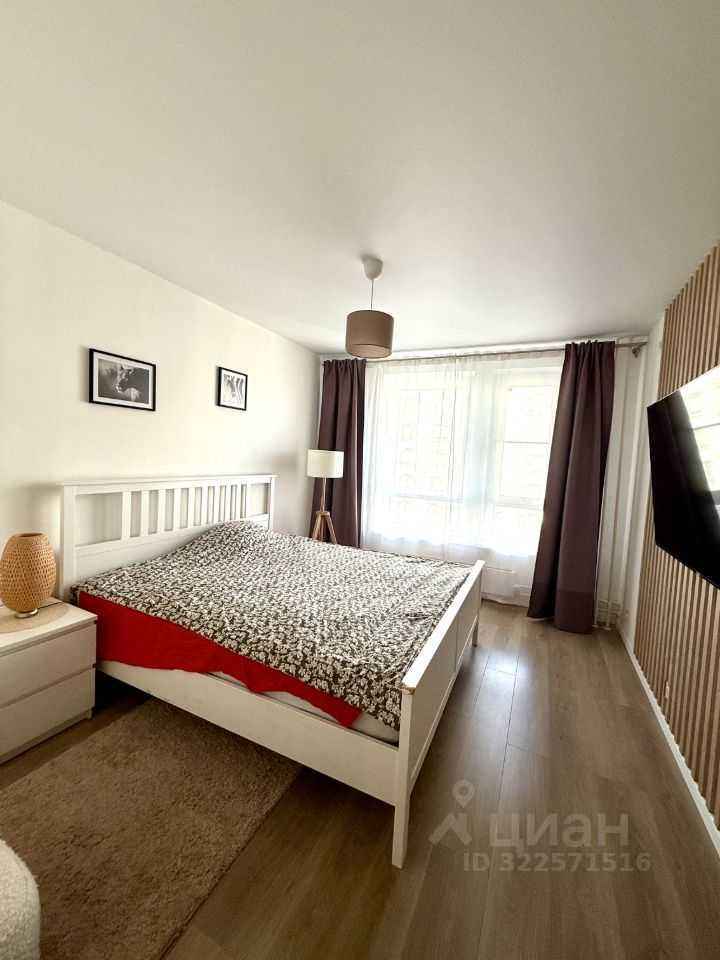 1-комнатная квартира, 53 м²