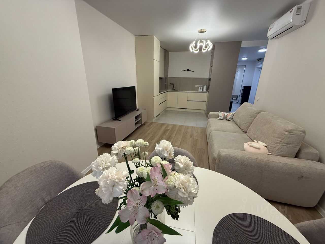 2-комнатная квартира, 52 м²