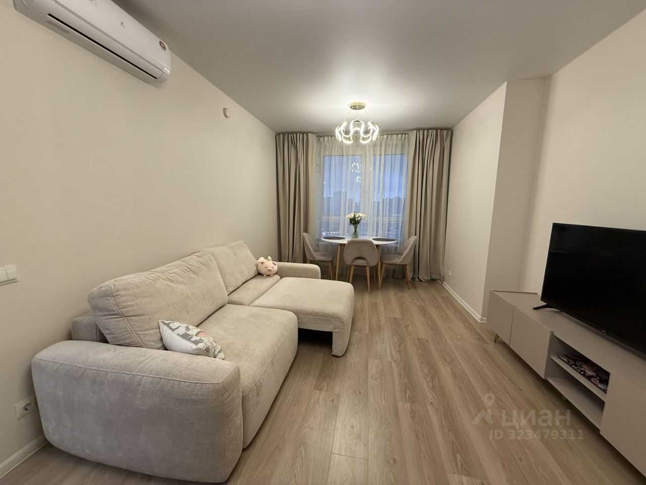 2-комнатная квартира, 52 м² — фотография 3