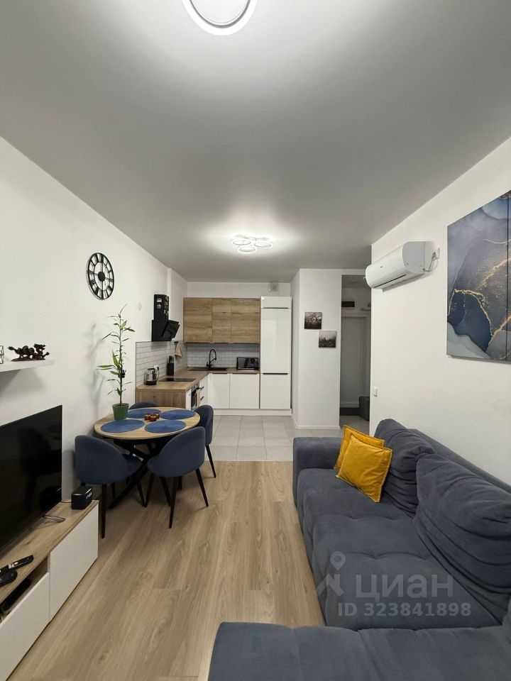 1-комнатная квартира, 38,8 м²
