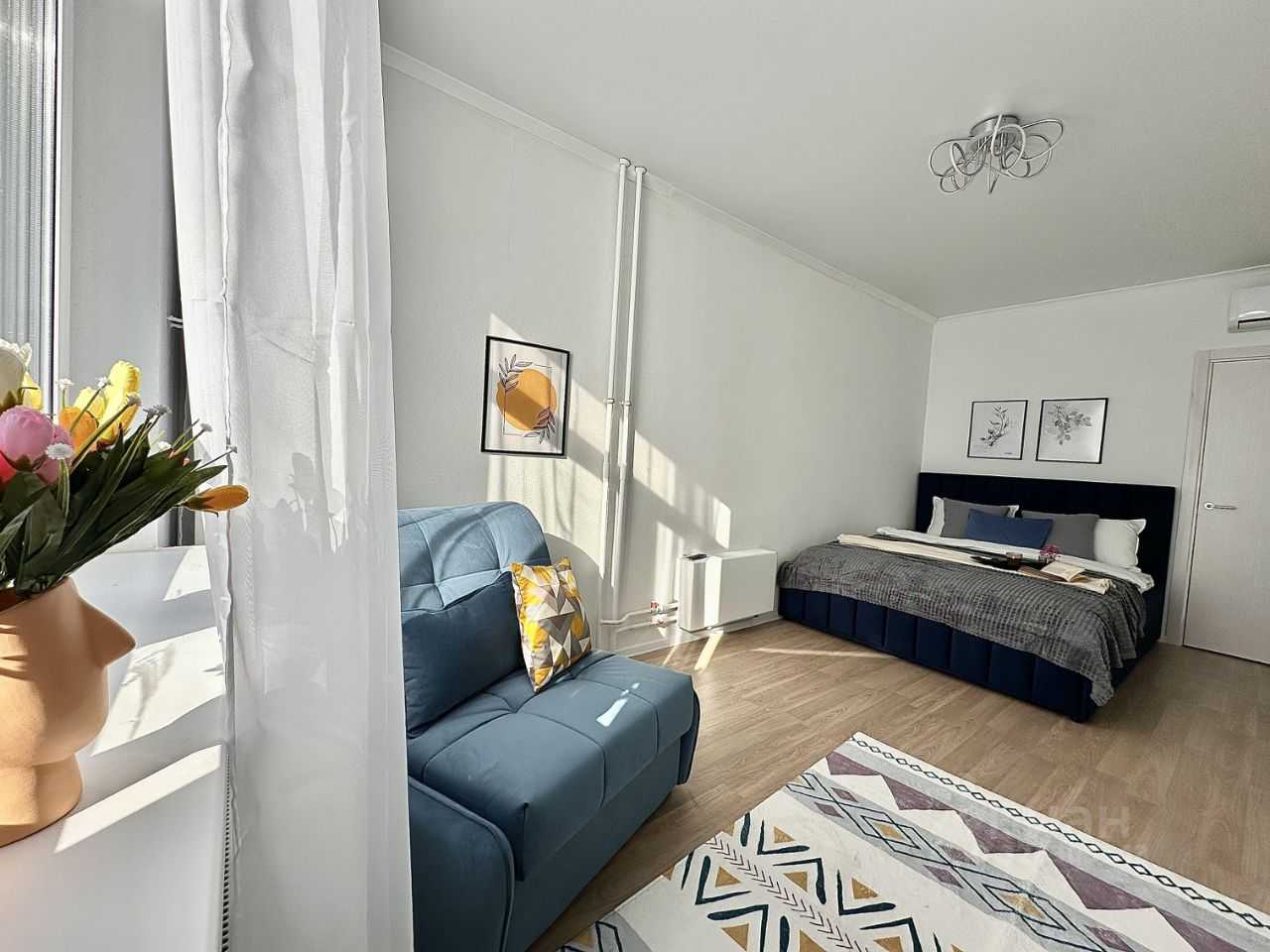 1-комнатная квартира, 50 м² — фотография 3