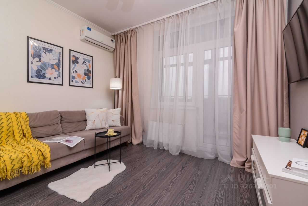 1-комнатная квартира, 36 м² — фотография 2