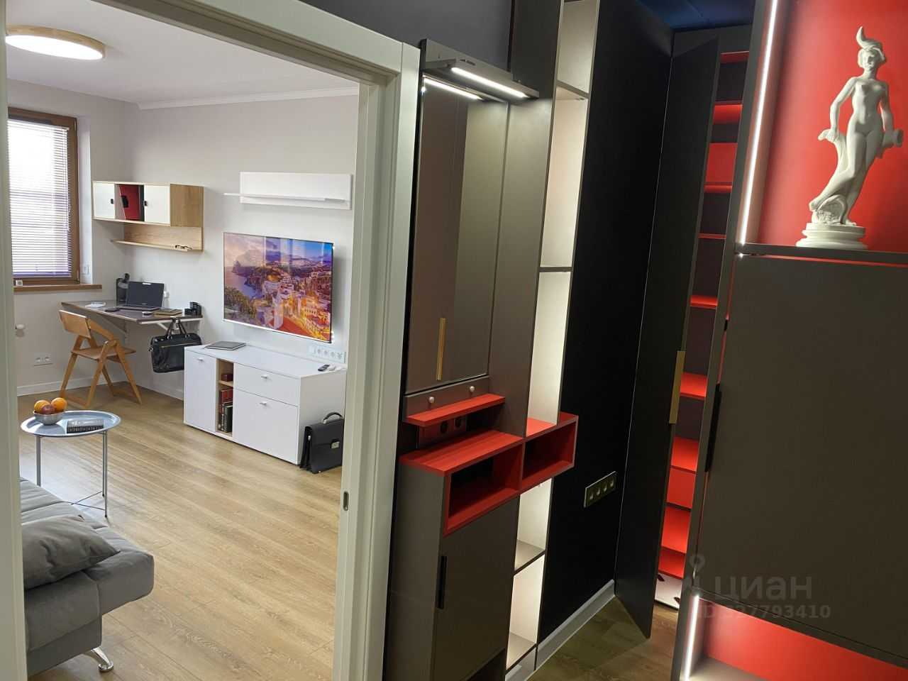 1-комнатная квартира, 42 м²
