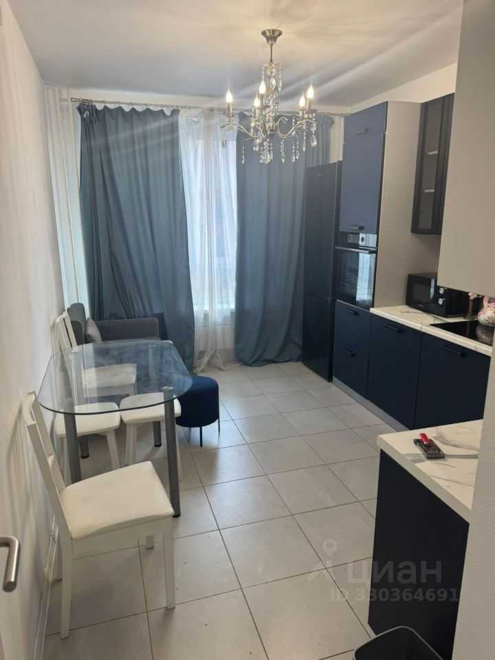 1-комнатная квартира, 37 м²