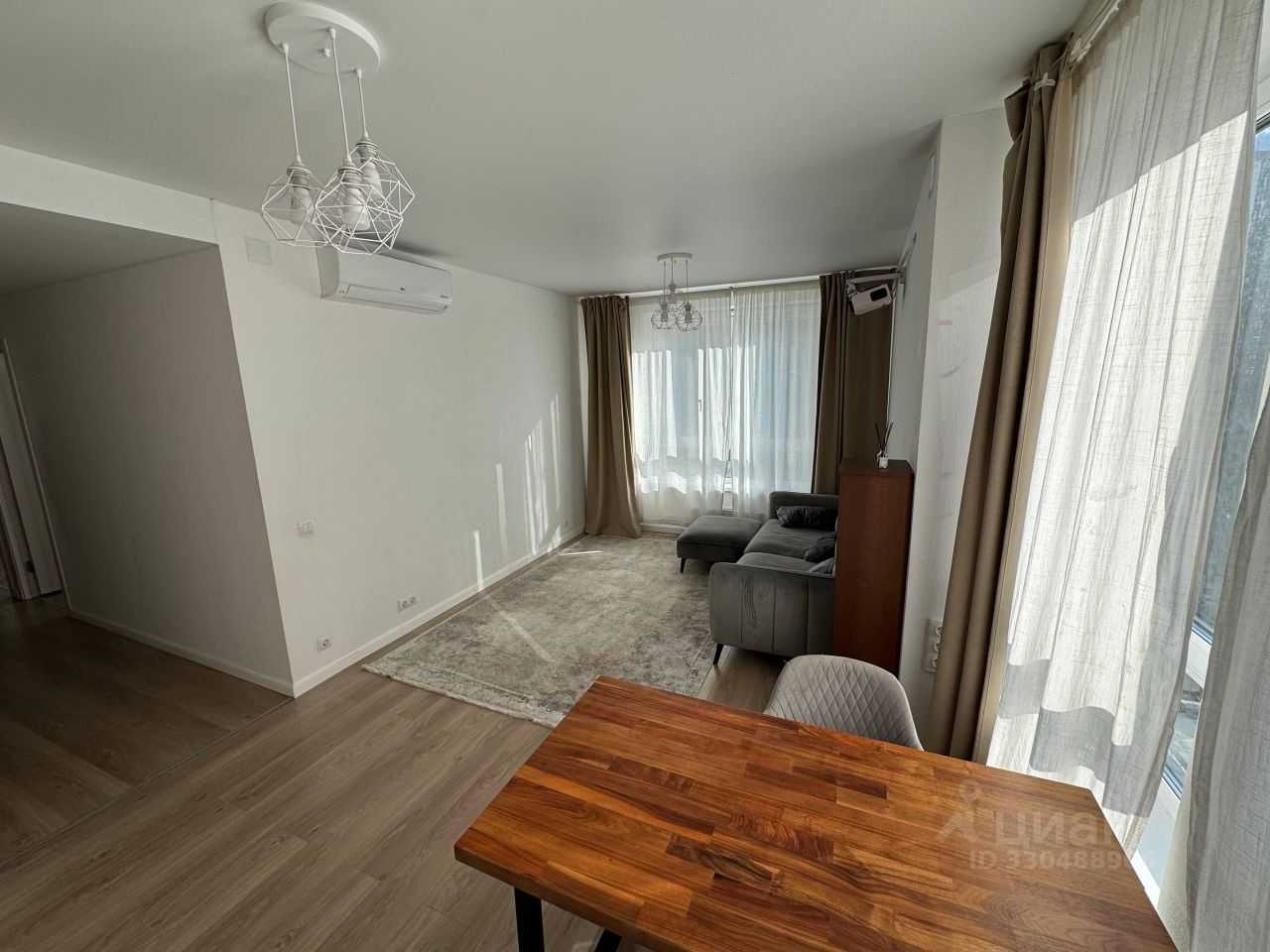 2-комнатная квартира, 59 м² — фотография 3