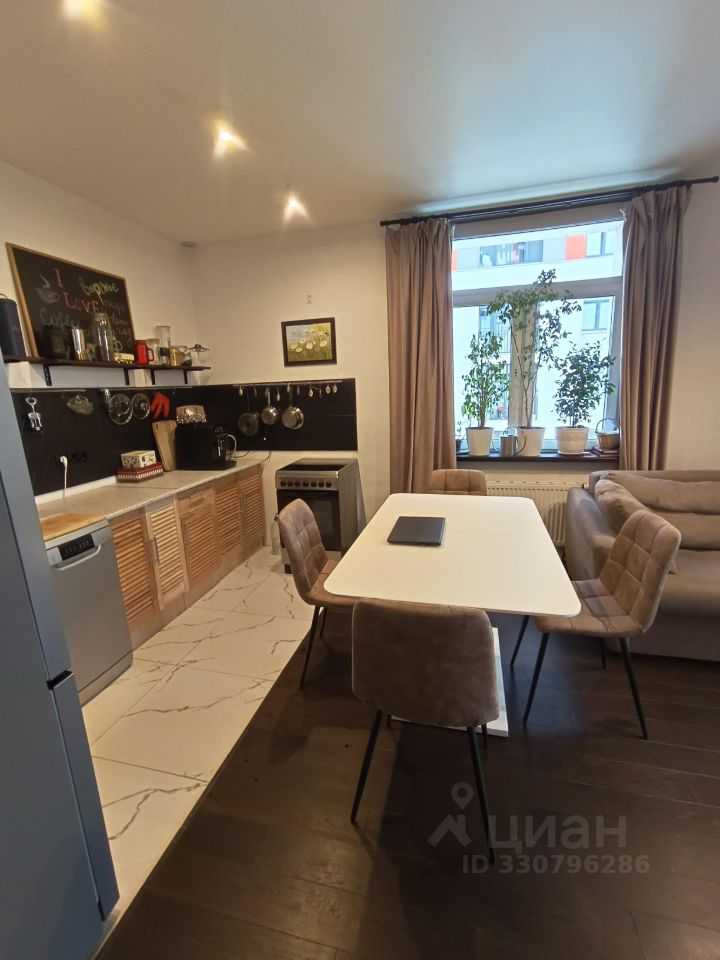 2-комнатная квартира, 55 м²