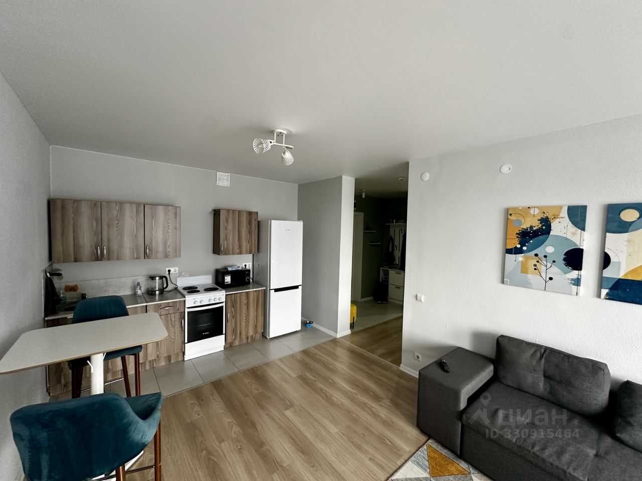 3-комнатная квартира, 62,4 м² — фотография 2