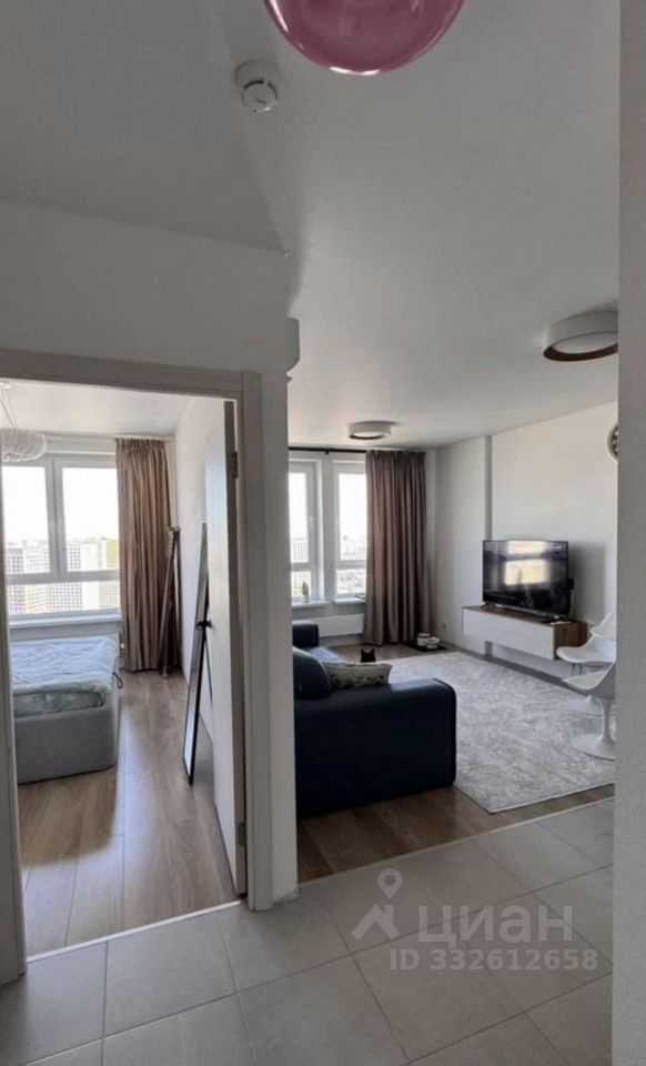 1-комнатная квартира, 41 м² — фотография 3