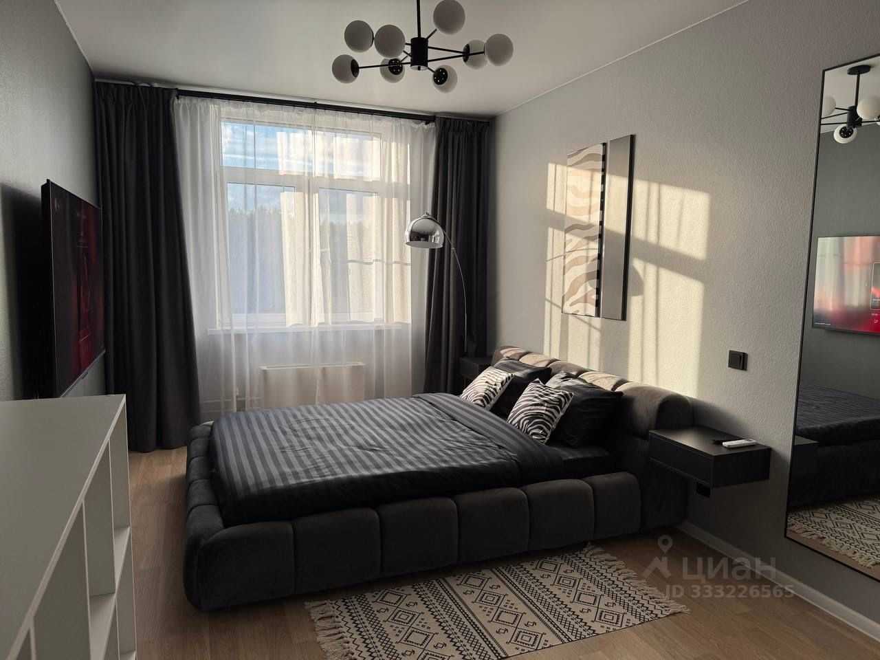 1-комнатная квартира, 35 м²