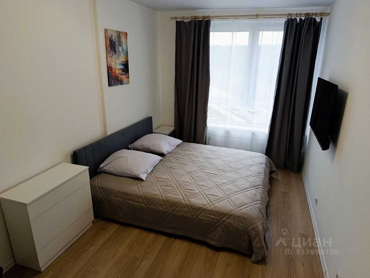 1-комнатная квартира, 36 м²