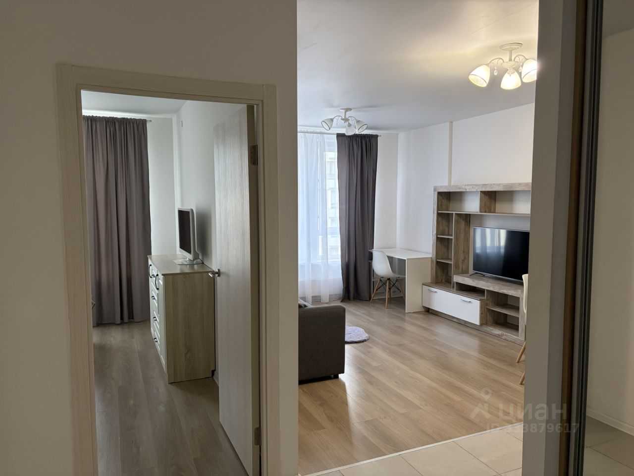 1-комнатная квартира, 43 м² — фотография 3