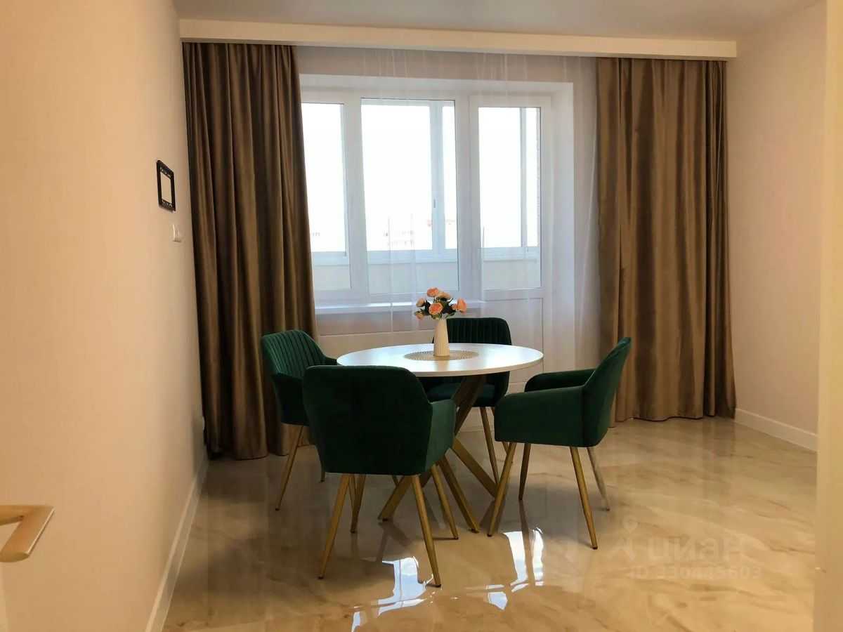 1-комнатная квартира, 56 м²