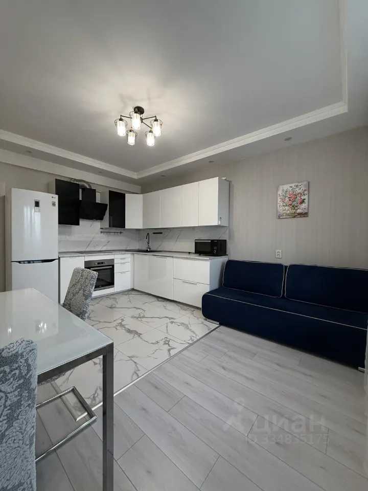 1-комнатная квартира, 57,4 м² — фотография 3