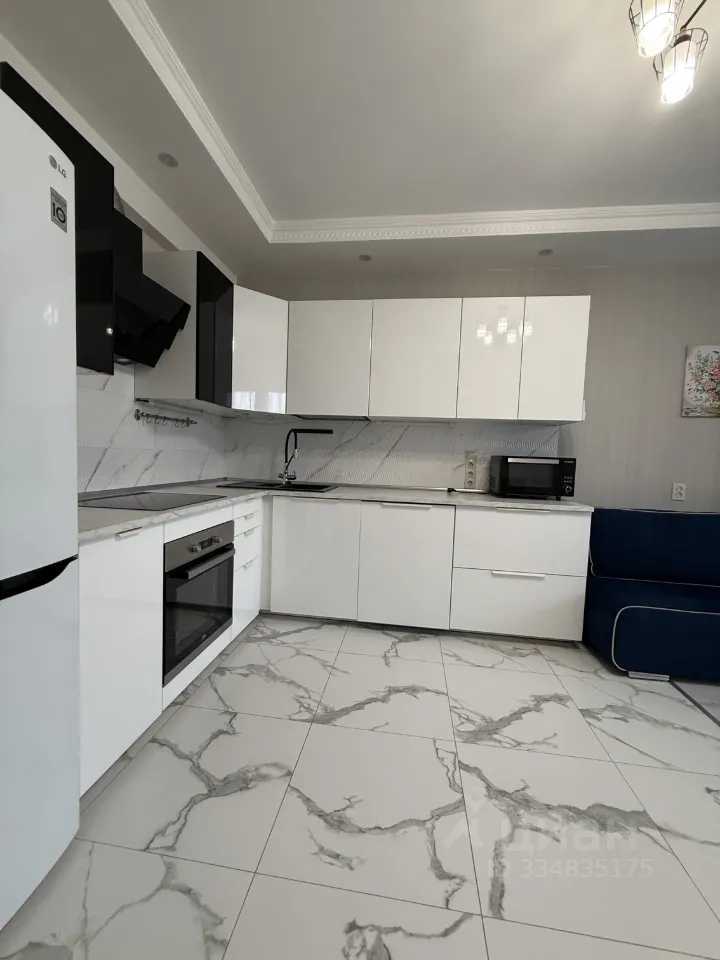 1-комнатная квартира, 57,4 м²