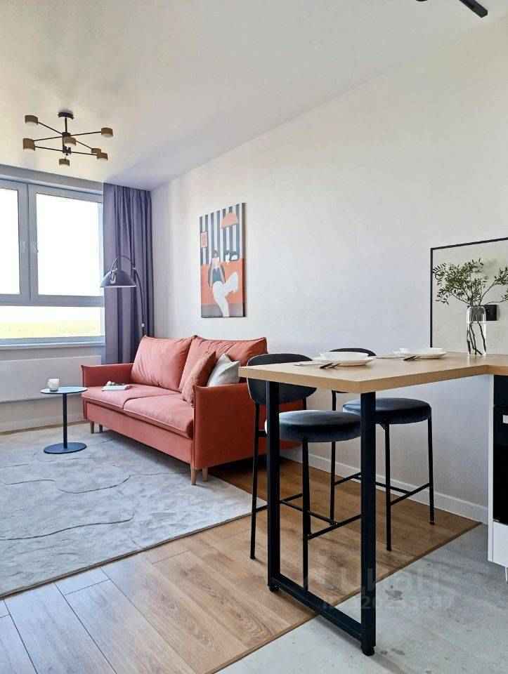 1-комнатная квартира, 35,3 м² — фотография 2