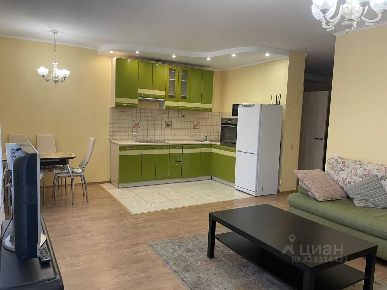 3-комнатная квартира, 76 м² — фотография 3