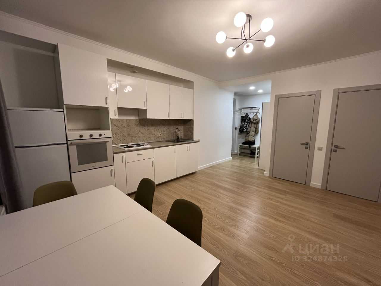 3-комнатная квартира, 55,5 м²