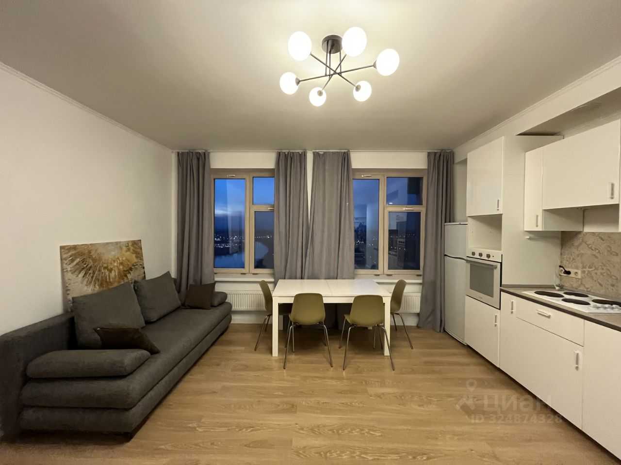 3-комнатная квартира, 55,5 м² — фотография 3