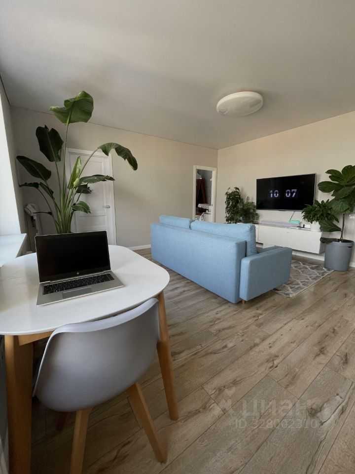 3-комнатная квартира, 55,5 м²