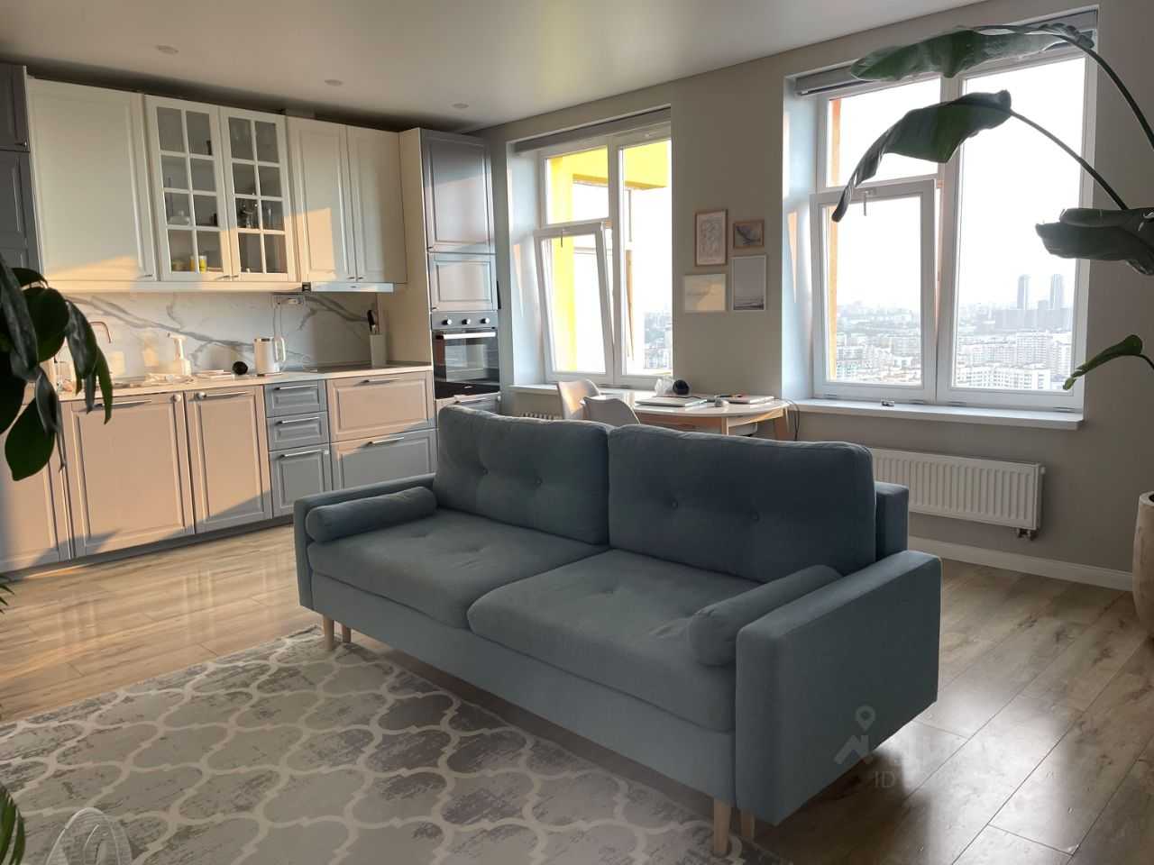 3-комнатная квартира, 55,5 м² — фотография 2