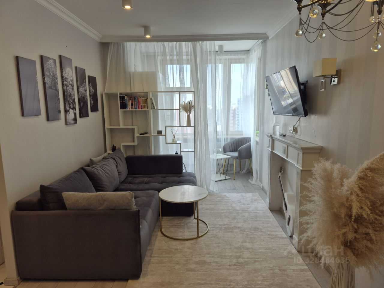 1-комнатная квартира, 38 м²