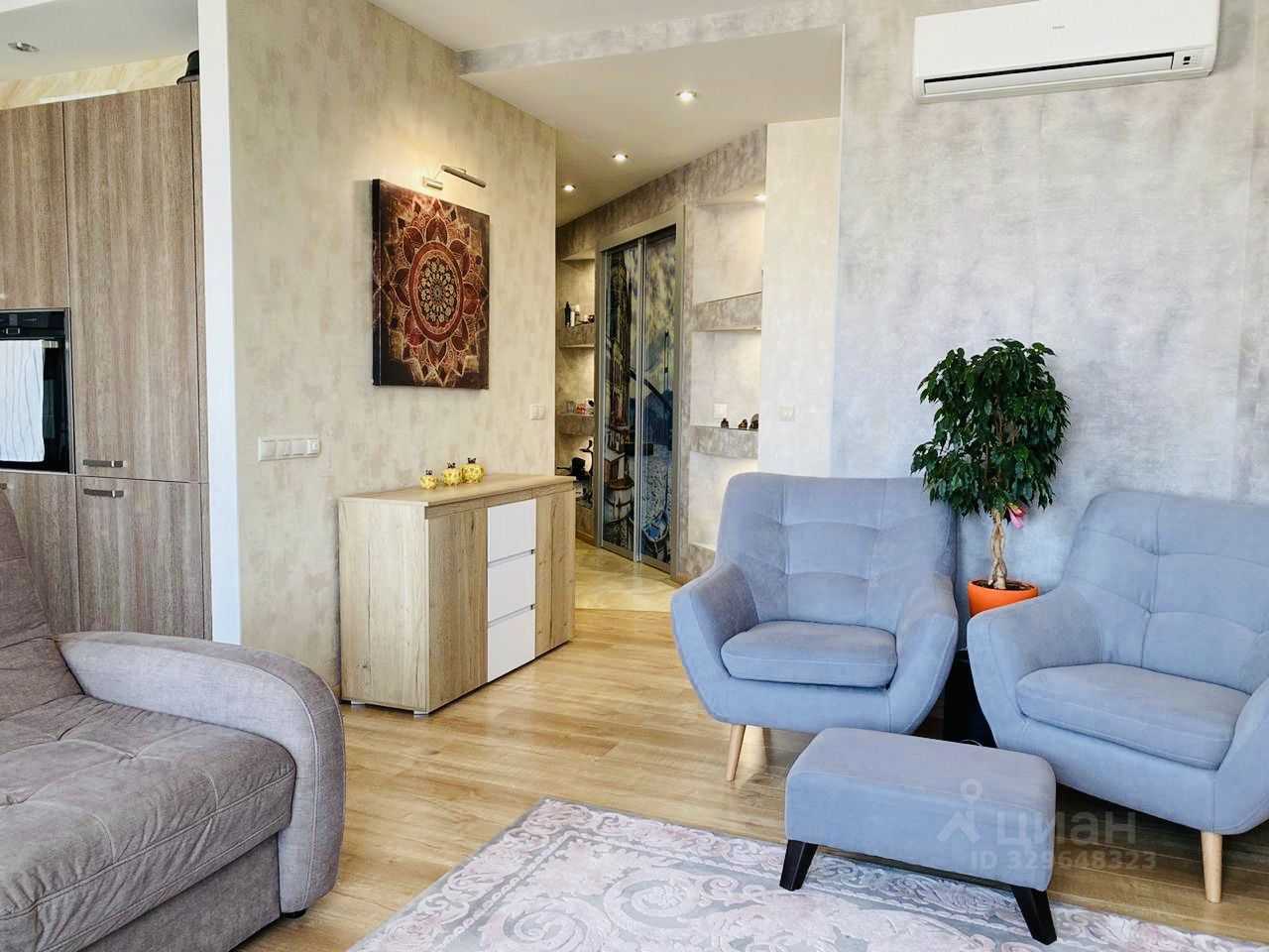 3-комнатная квартира, 82 м²