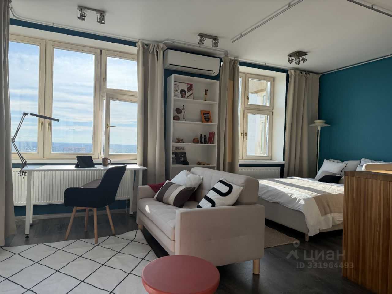 1-комнатная квартира, 33 м²