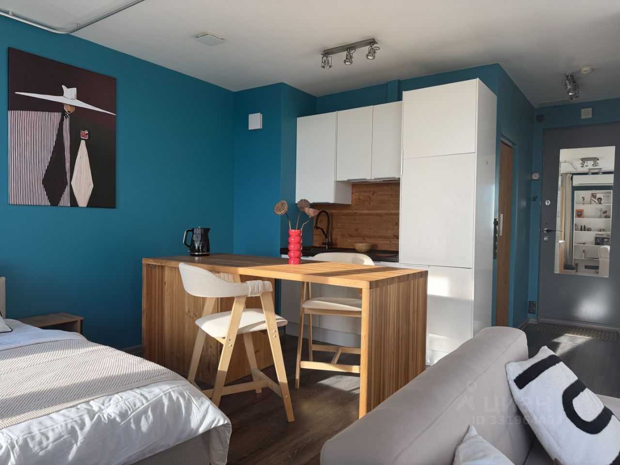 1-комнатная квартира, 33 м² — фотография 3
