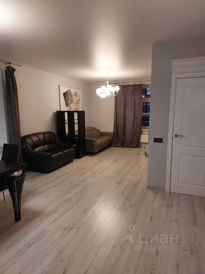2-комнатная квартира, 57 м² — фотография 2