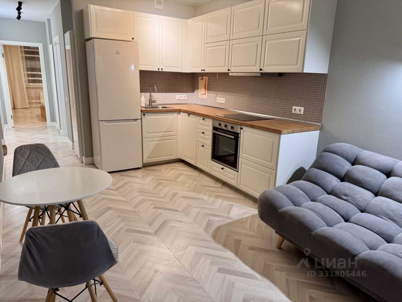 1-комнатная квартира, 41,4 м²