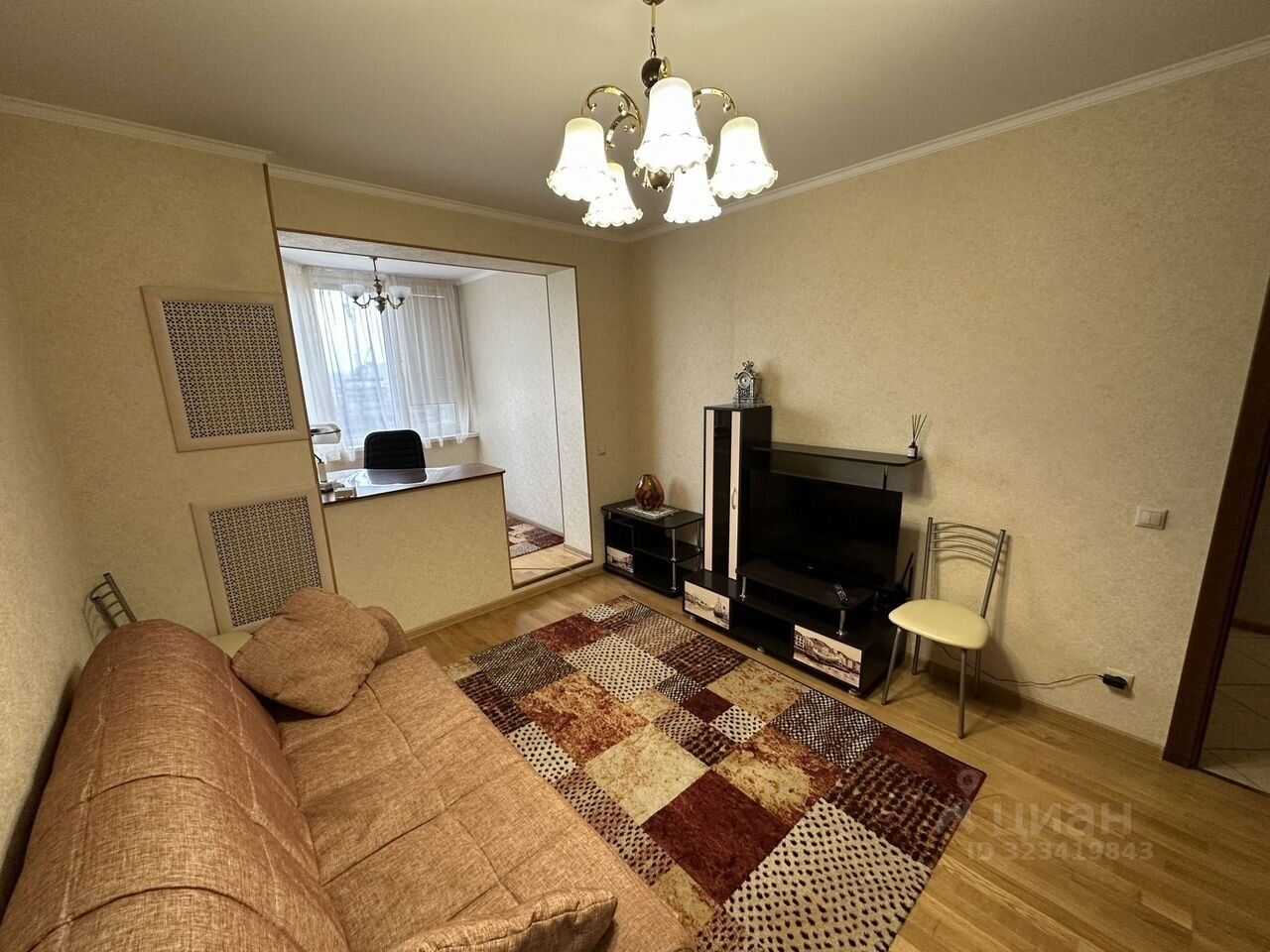 2-комнатная квартира, 58,8 м²