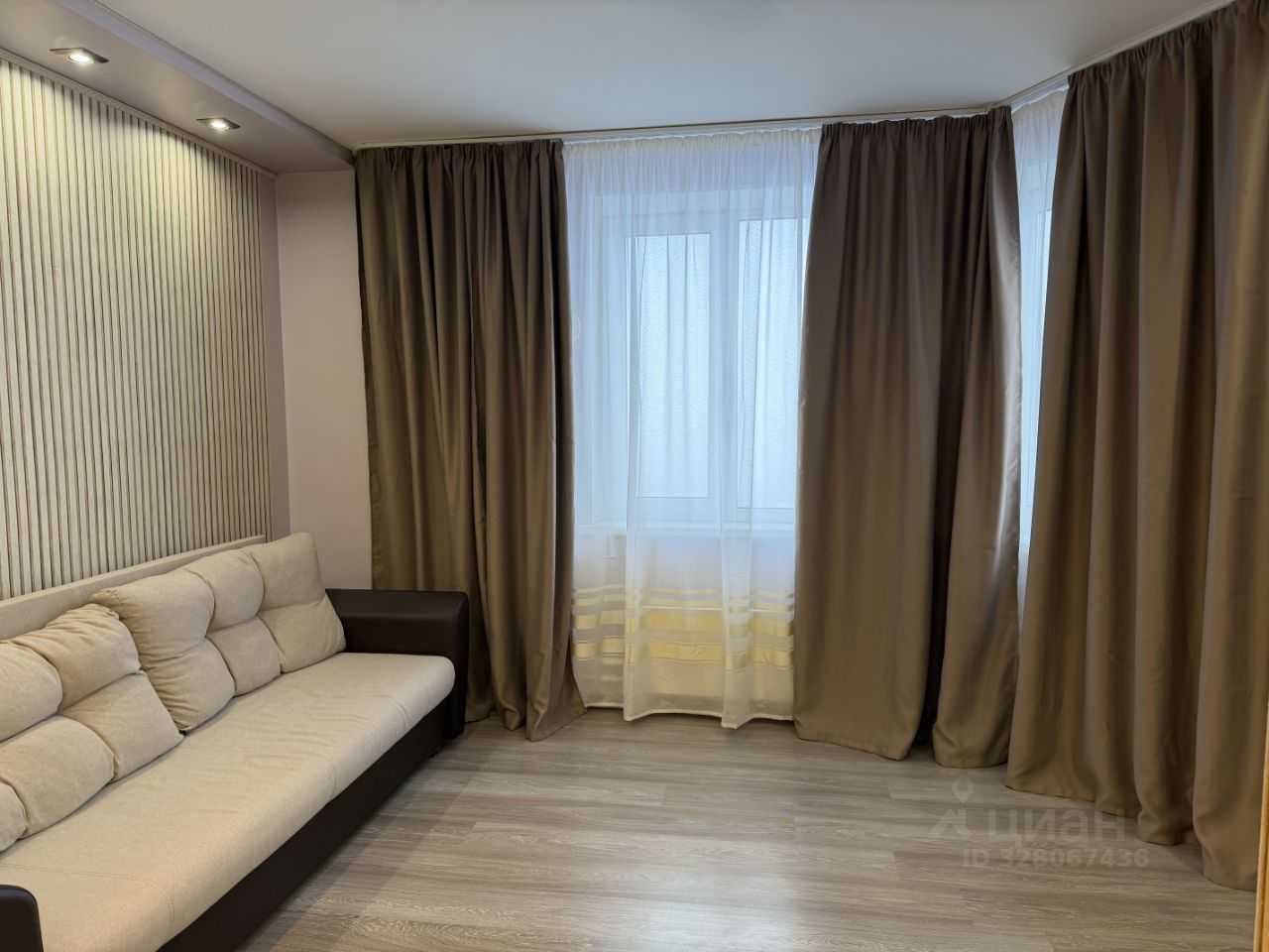 1-комнатная квартира, 52,4 м² — фотография 3
