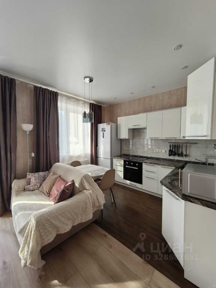 1-комнатная квартира, 37,9 м²