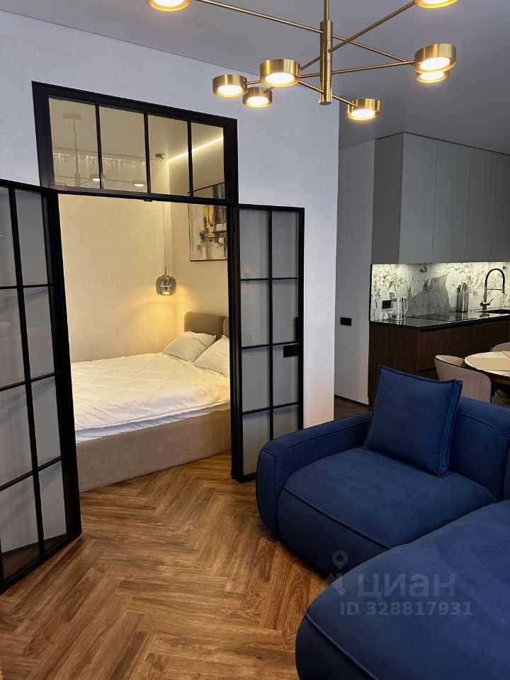 1-комнатная квартира, 43 м² — фотография 2