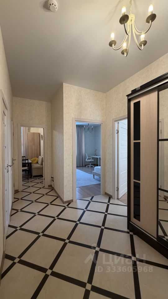 2-комнатная квартира, 60,5 м² — фотография 3