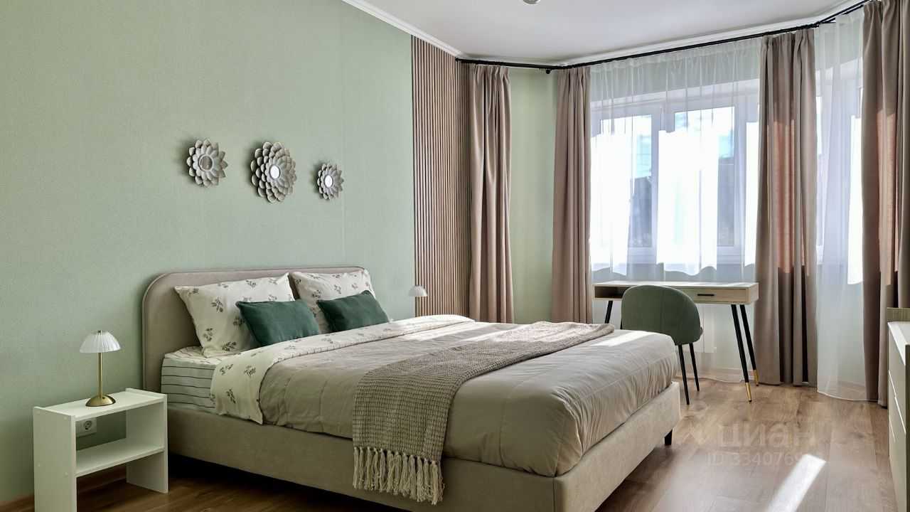 1-комнатная квартира, 40,6 м²