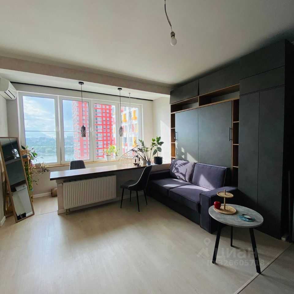 1-комнатная квартира, 28,7 м² — фотография 2